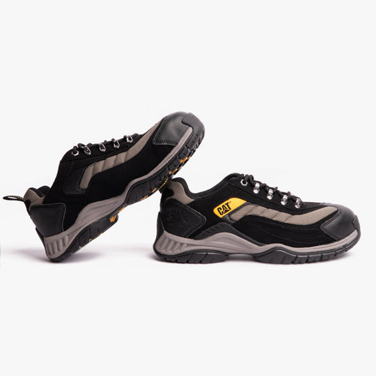 CAT Moor Unisex Steel Toe Safety Trainers Black