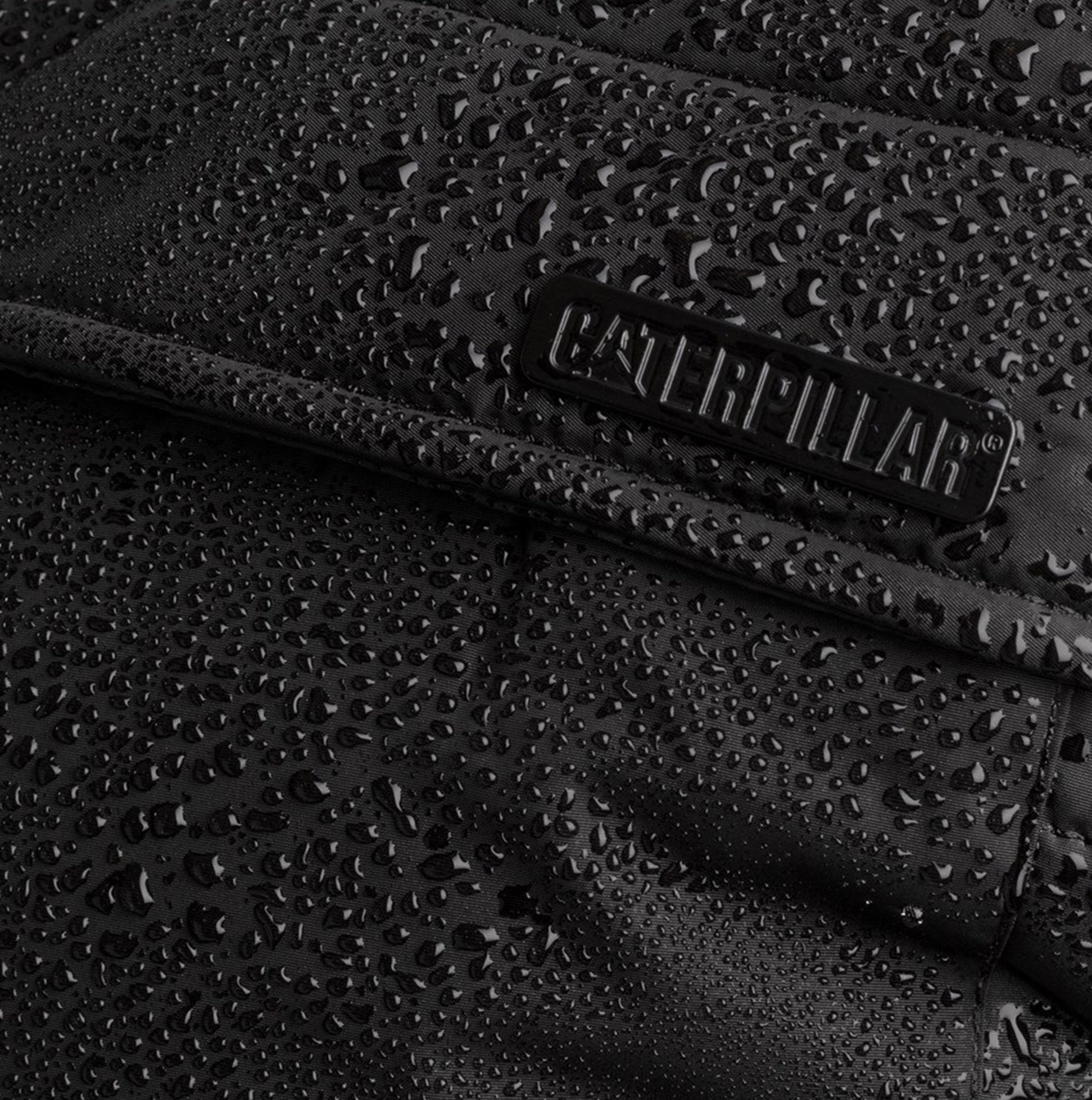 CAT TERRAIN Mens Polyester Full Zip Jacket Black