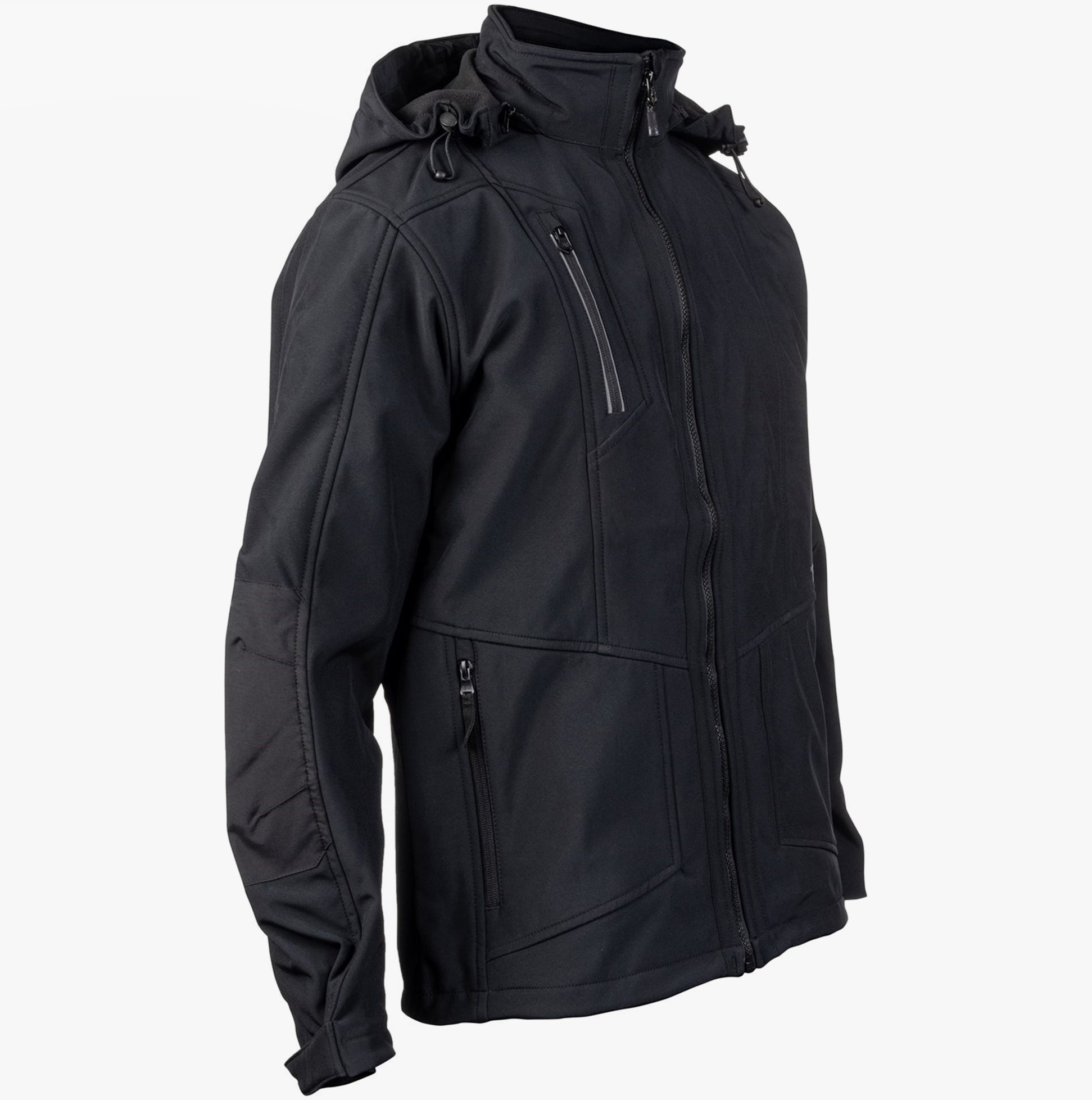 CAT MERCURY SOFT SHELL Mens Hooded Jacket Black