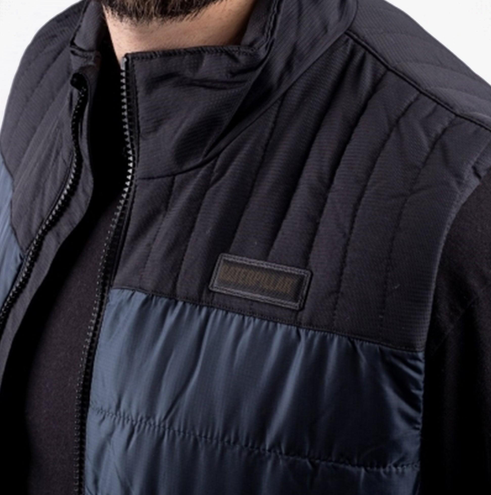 CAT SQUALL Mens Polyester Vest Body Warmer Dark Blue