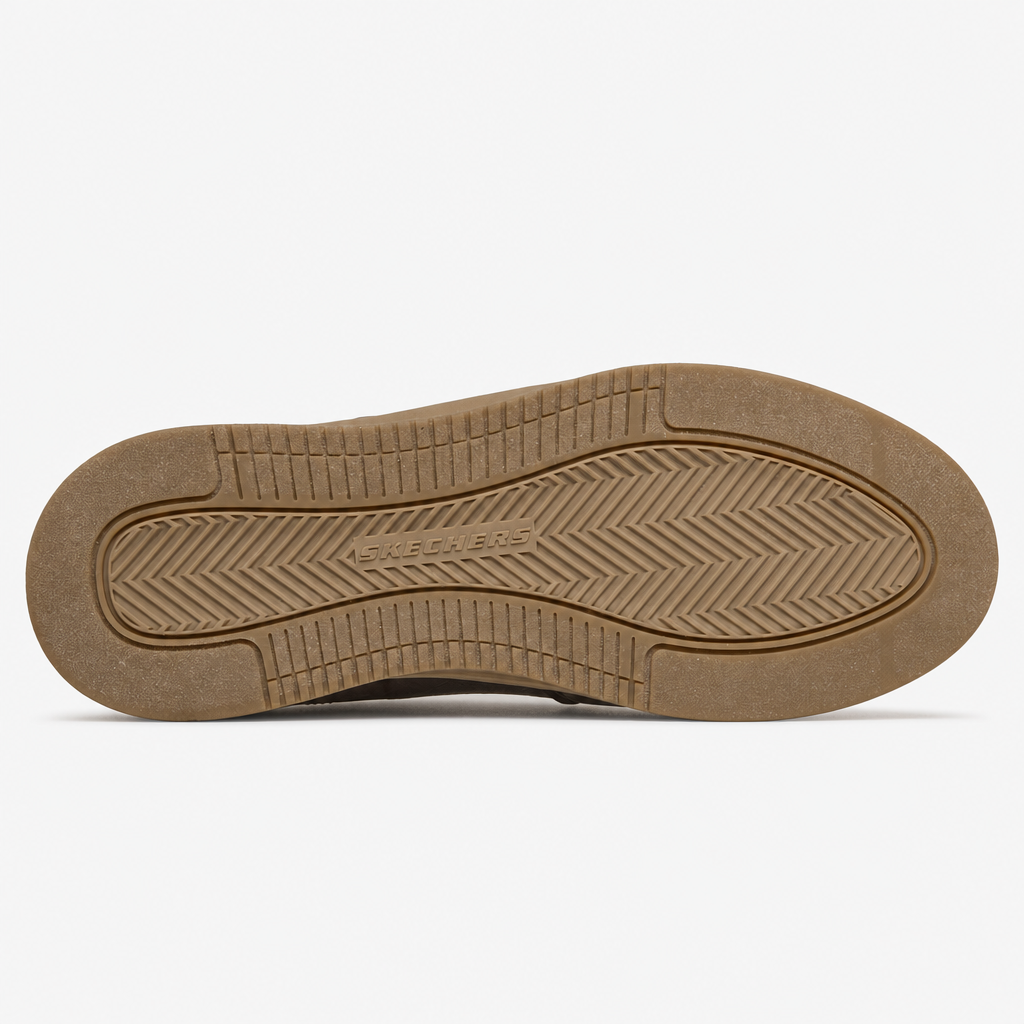 Skechers PALMIRO - MONTY Mens Casual Trainers Chocolate