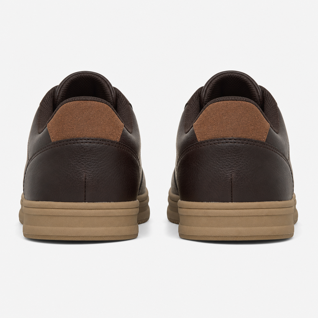 Skechers PALMIRO - MONTY Mens Casual Trainers Chocolate