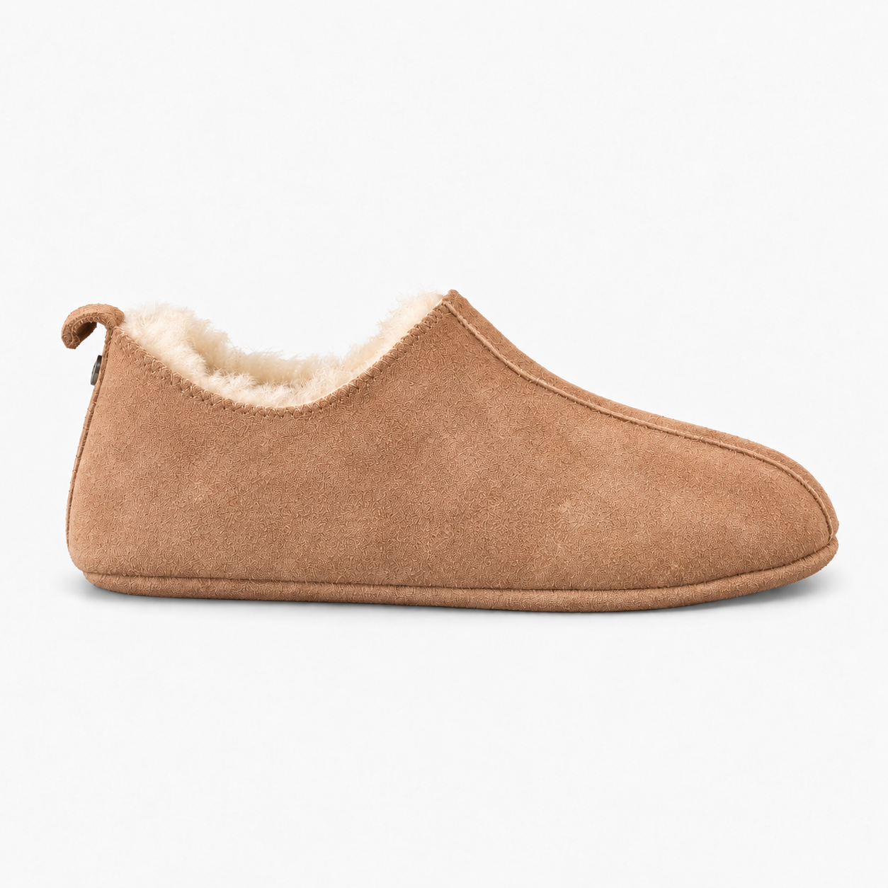 HOS Sheepskin PIXIE Womens Full Slippers Chestnut