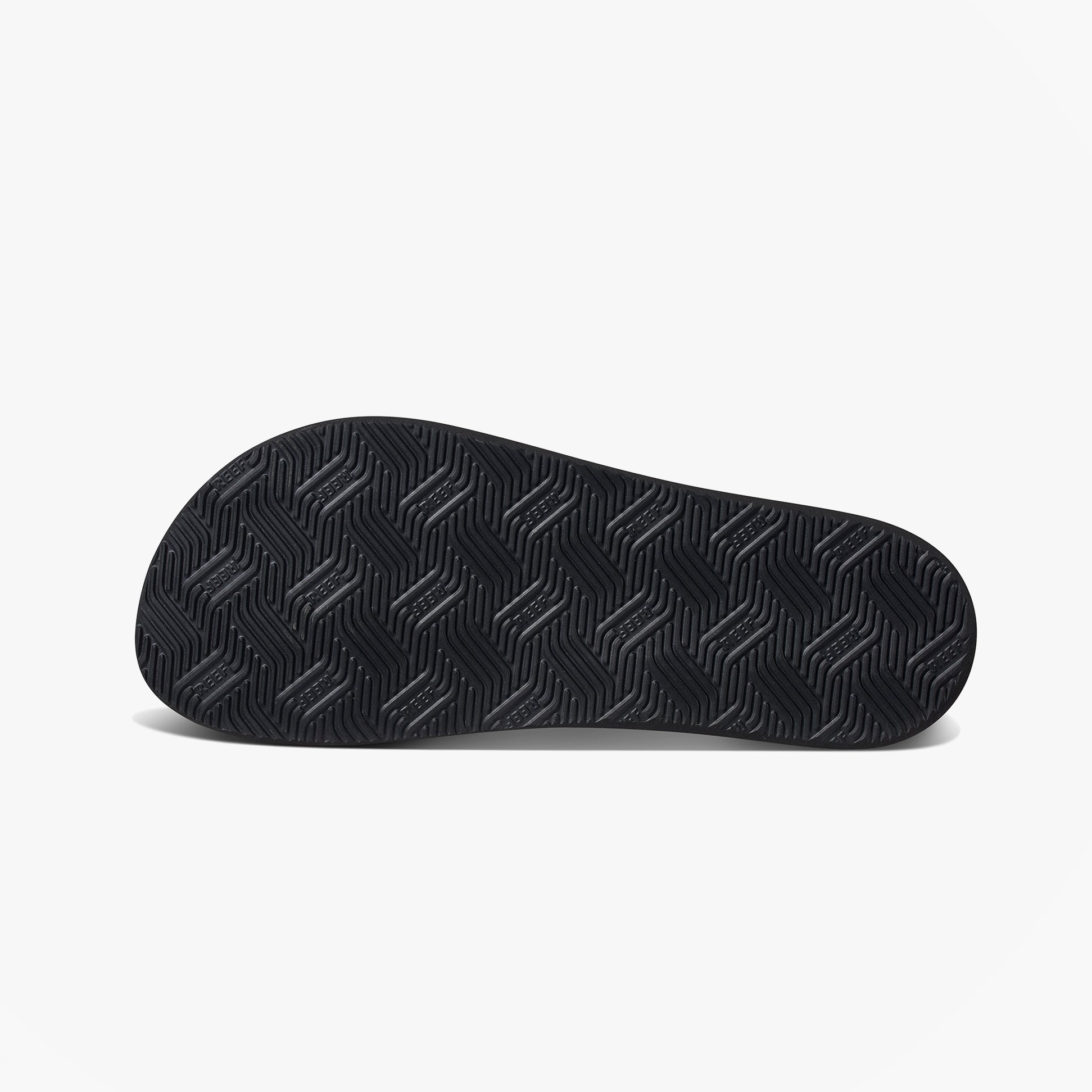 Reef CUSHION DAWN Mens Toe-Post Sandals Black/Tan