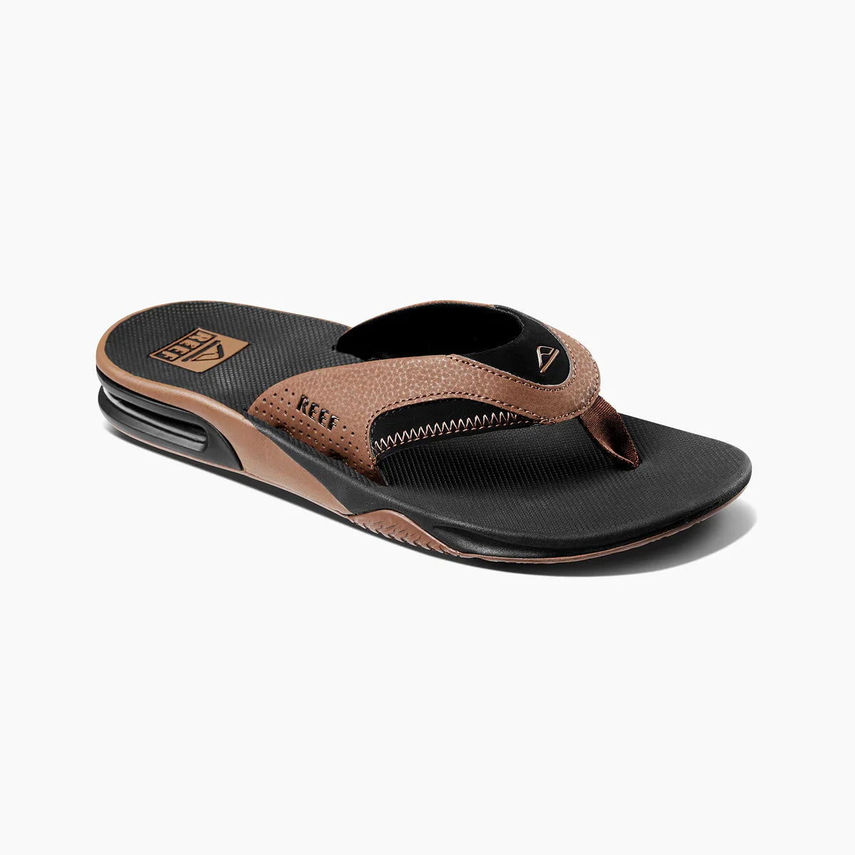 CI8102 FANNING Mens Sandals Black/Tan