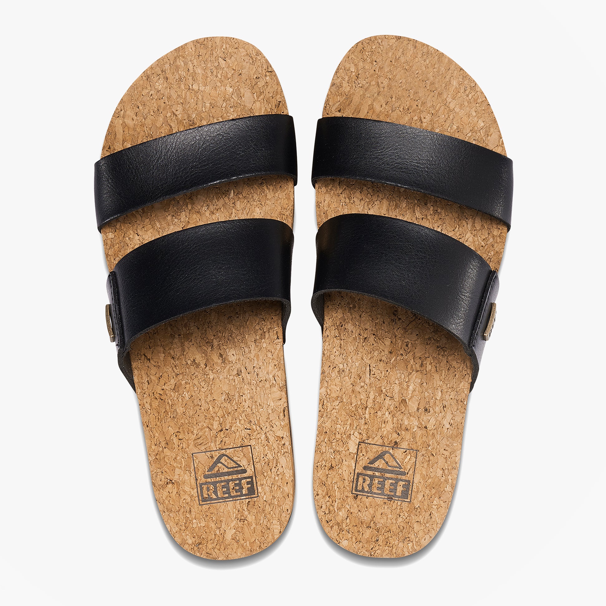 Reef CUSHION VISTA Womens Platform  Sandals Black