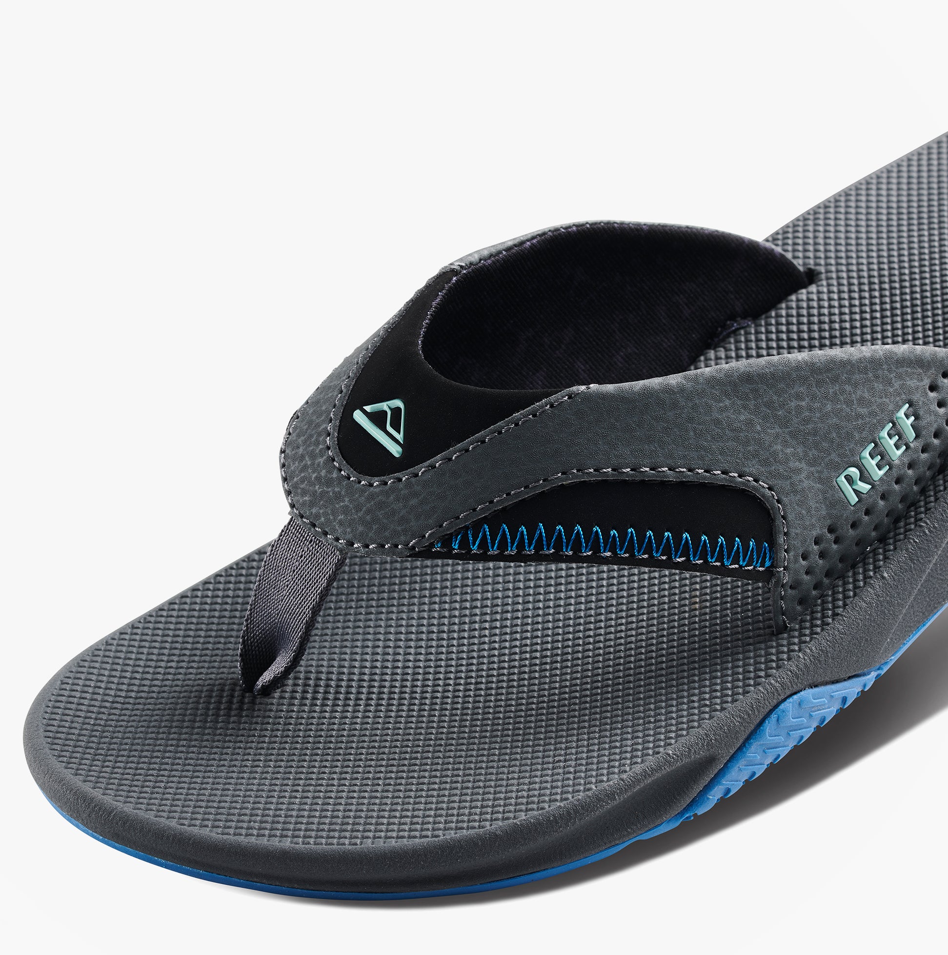 CJ2911 FANNING Mens Sandals Gunmetal/Ocean
