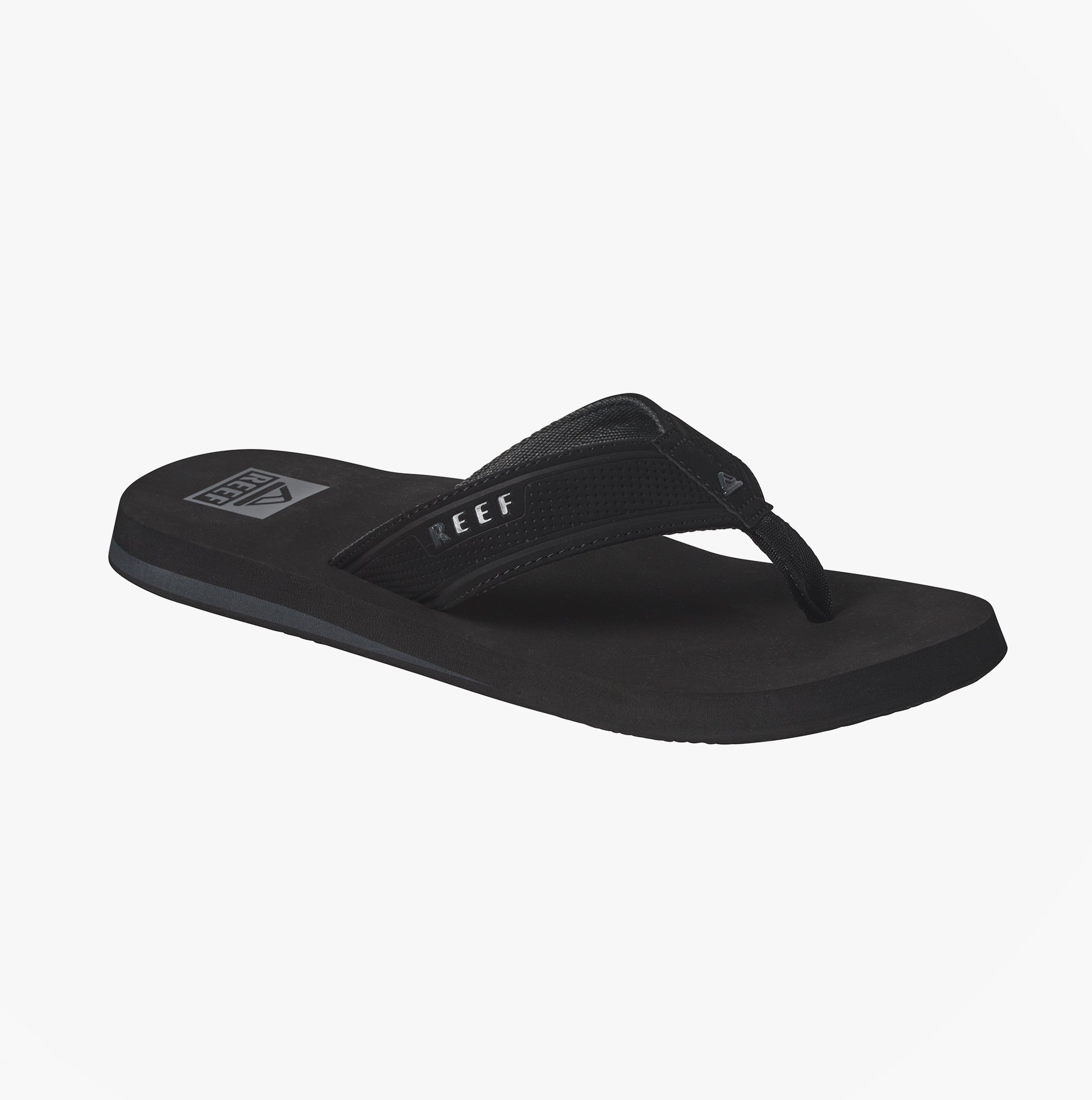 Reef THE LAYBACK Mens Toe-Post Sandals Black
