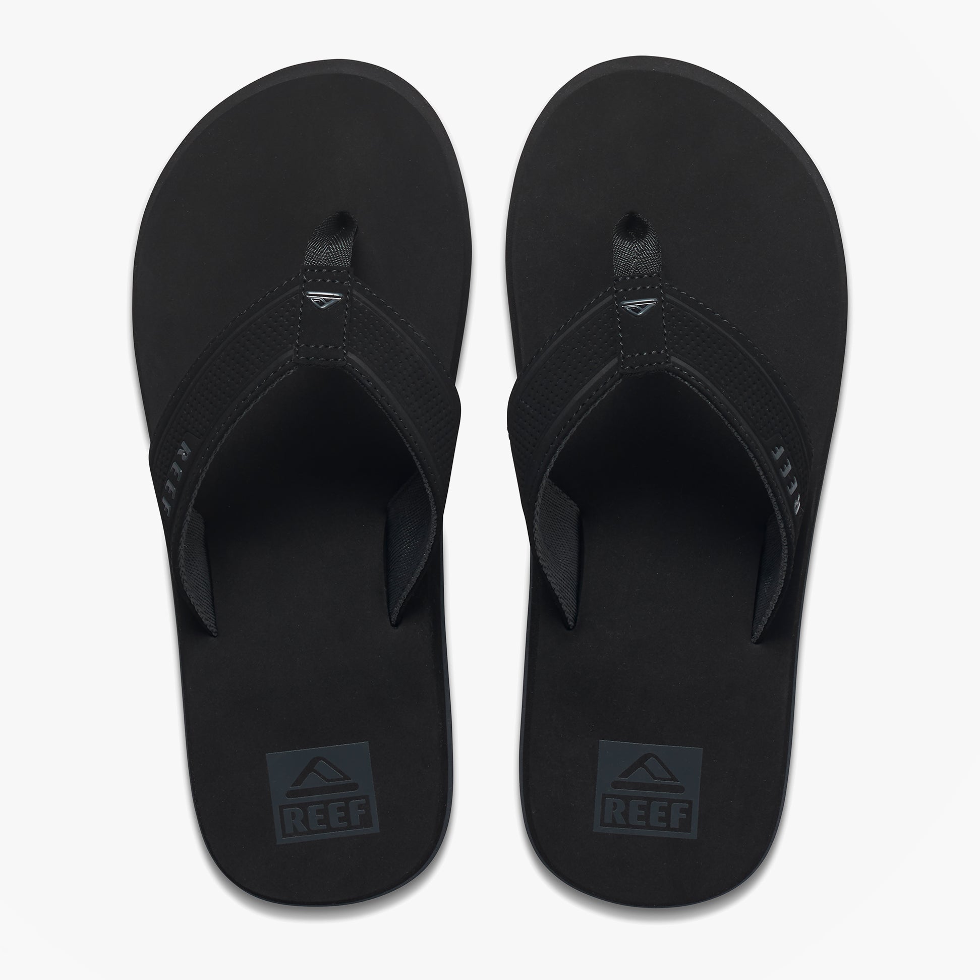 Reef THE LAYBACK Mens Toe-Post Sandals Black