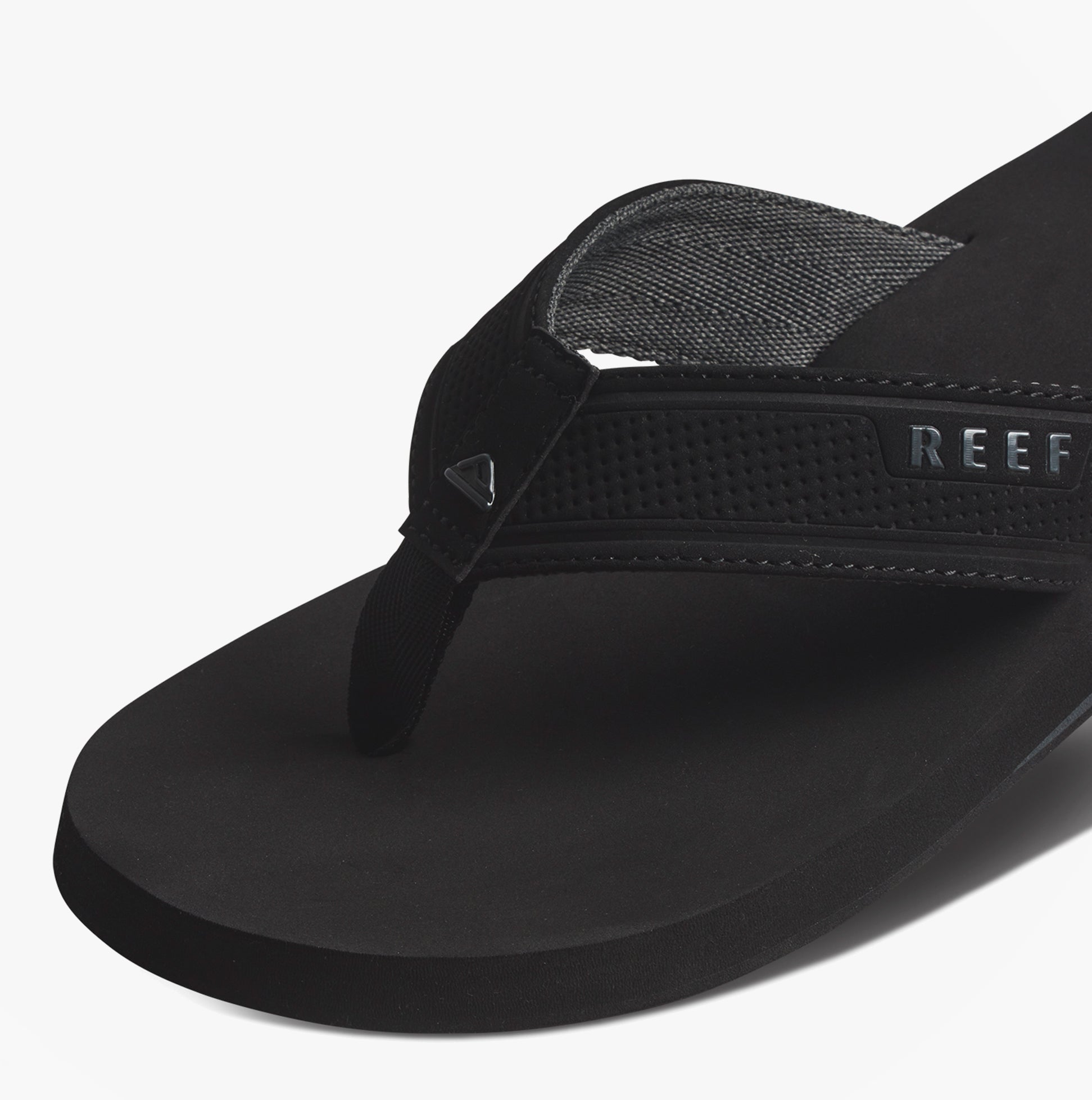 Reef THE LAYBACK Mens Toe-Post Sandals Black