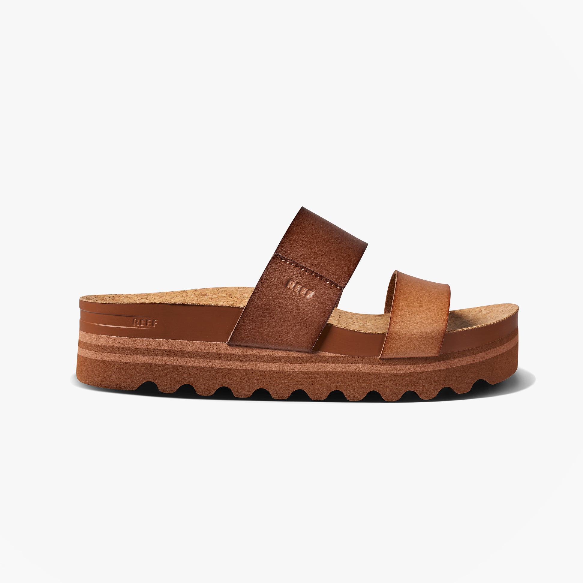 Reef CUSHION VISTA Womens Sliders Espresso Duo