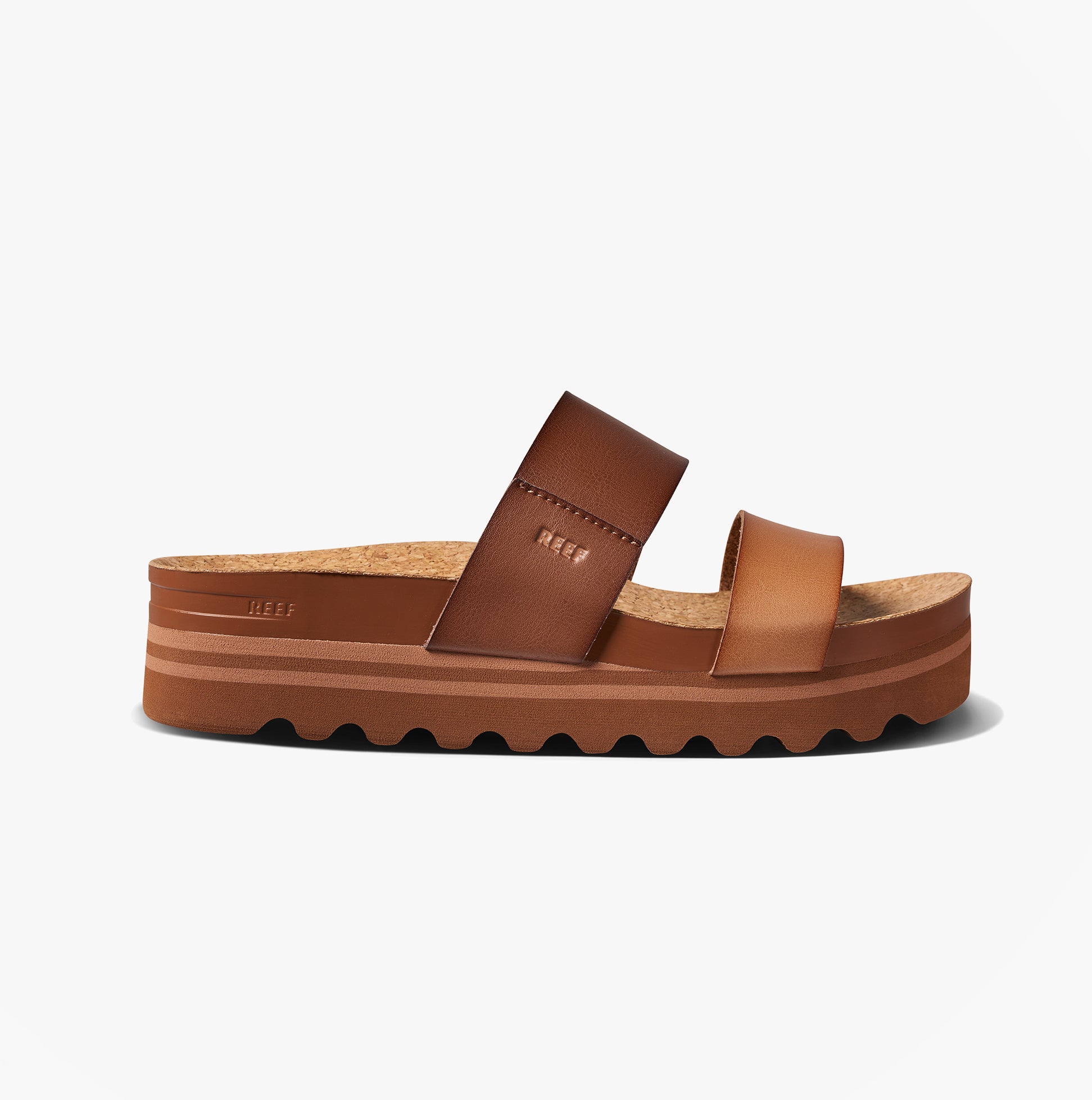 Reef CUSHION VISTA Womens Sliders Espresso Duo