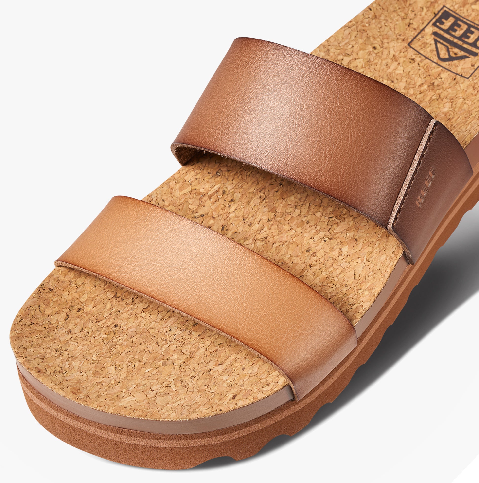 Reef CUSHION VISTA Womens Sliders Espresso Duo