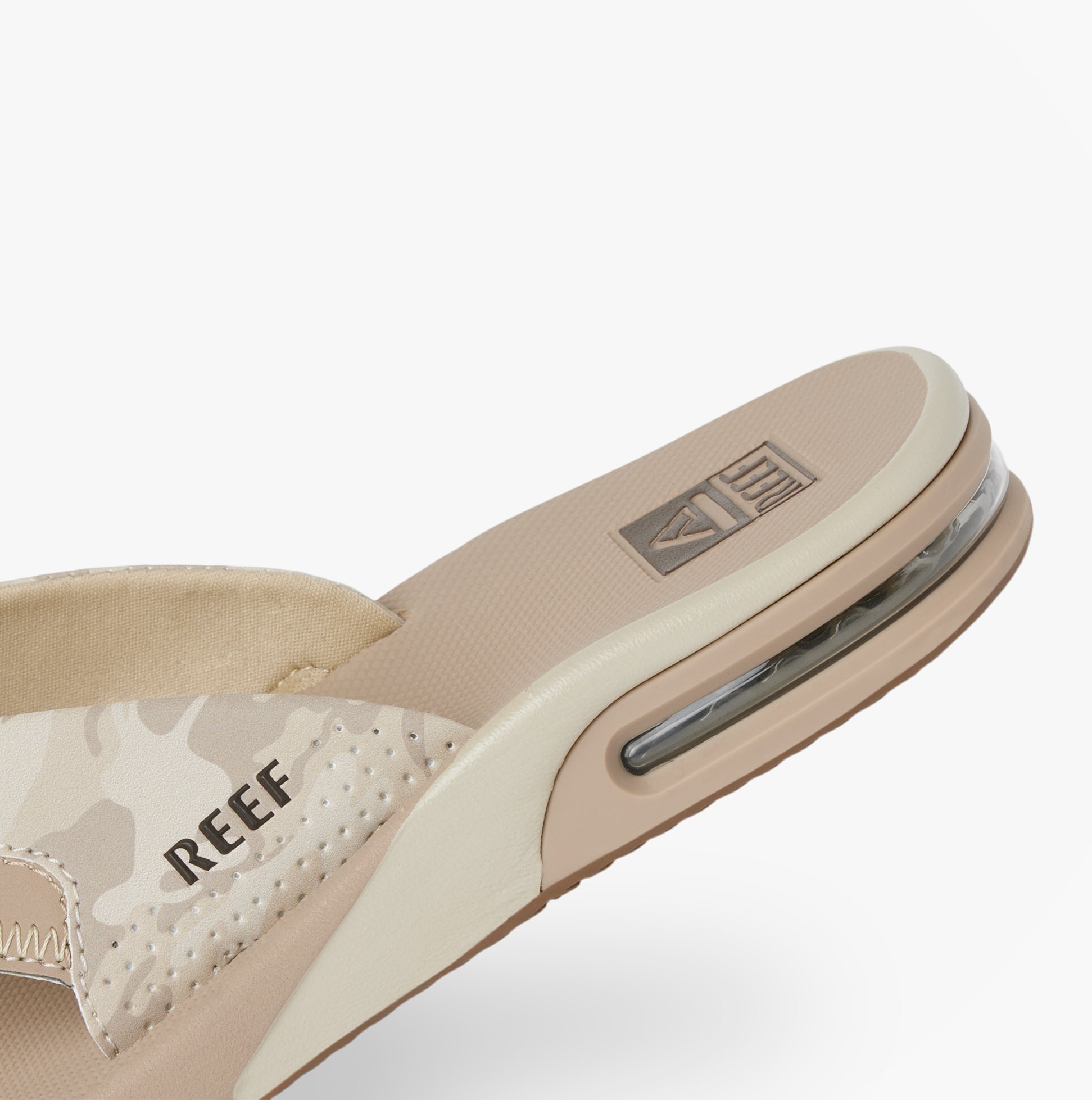 Reef FANNING Mens Toe-Post Sandals Sand Camo