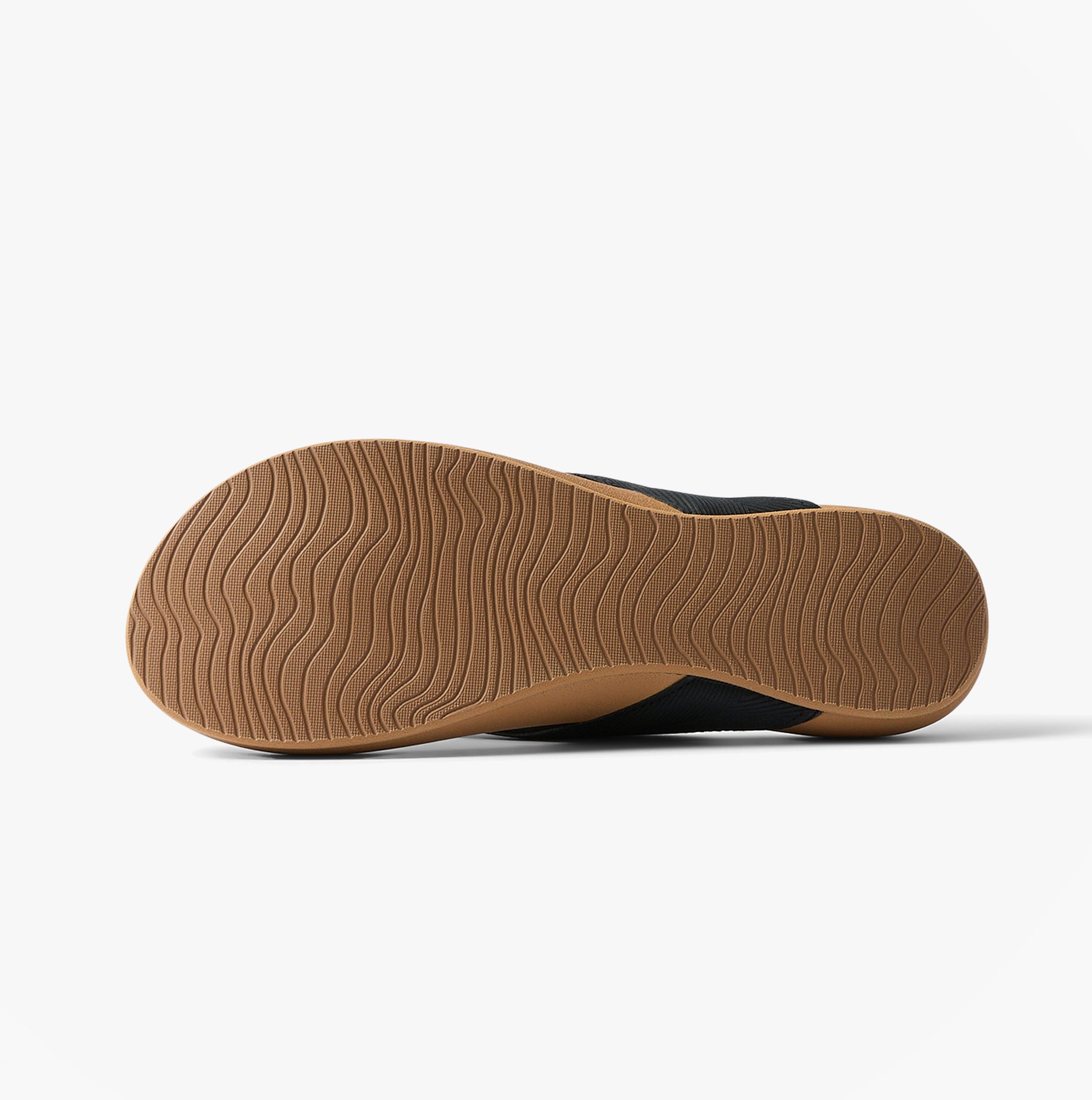 Reef CUSHION MELODY Womens Toe-Post Sandals Black/Tan