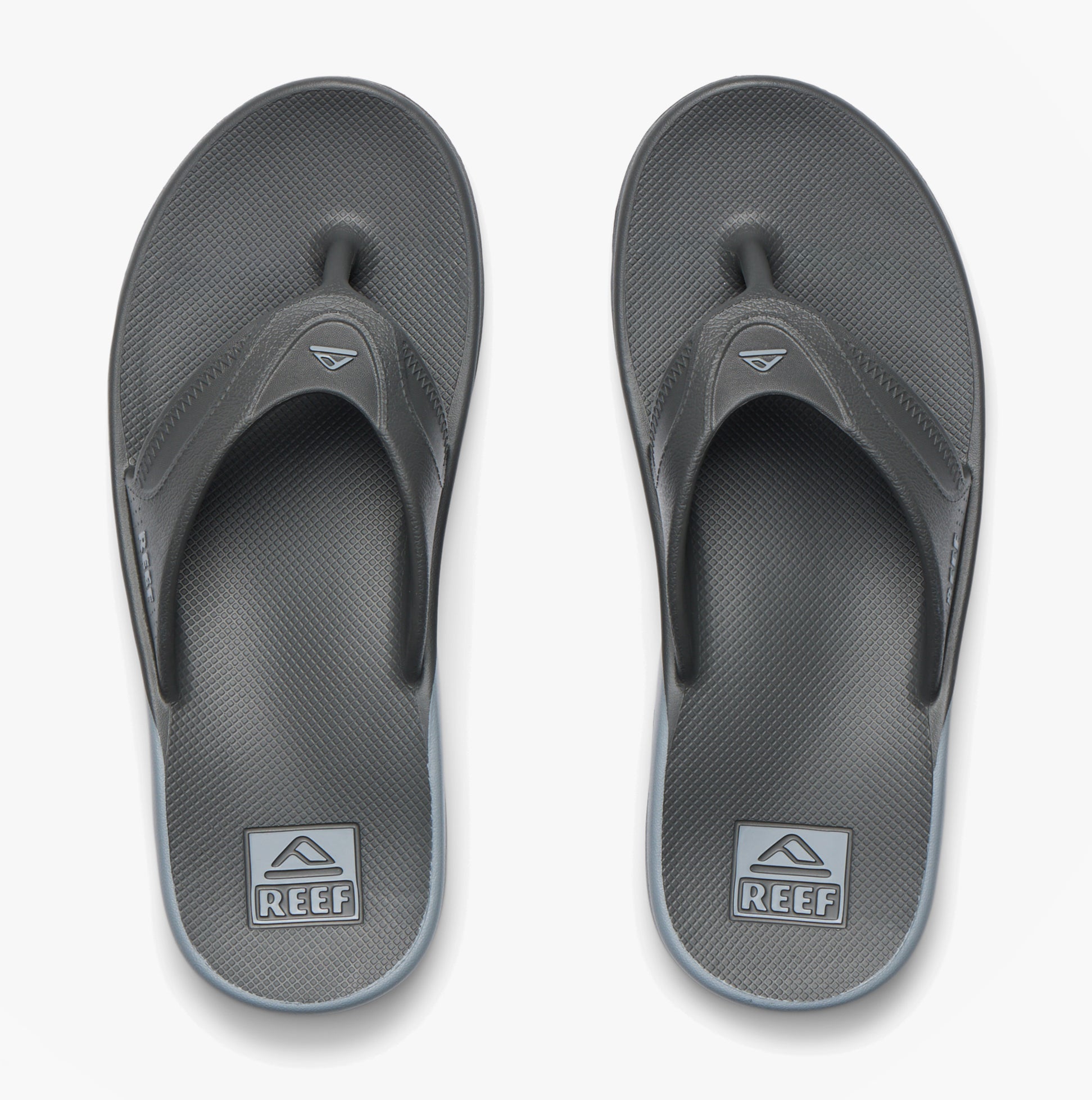 Reef FANNING H20 Mens Toe-Post Sandals Grey