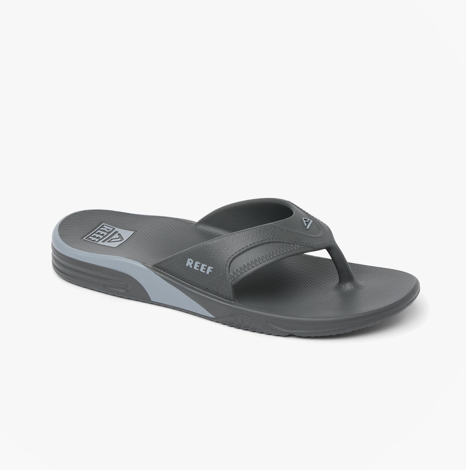 Reef FANNING H20 Mens Toe-Post Sandals Grey