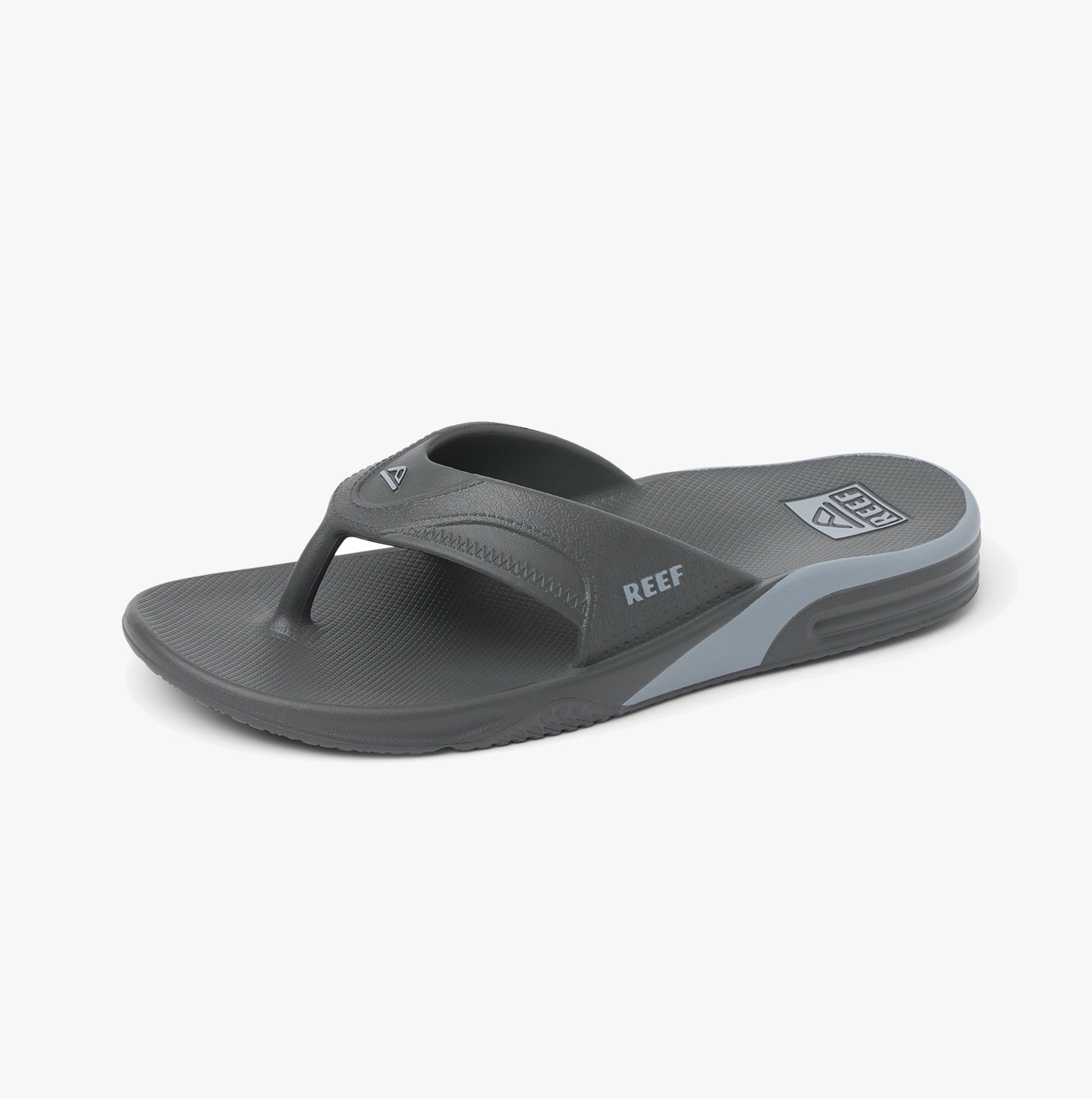 Reef FANNING H20 Mens Toe-Post Sandals Grey