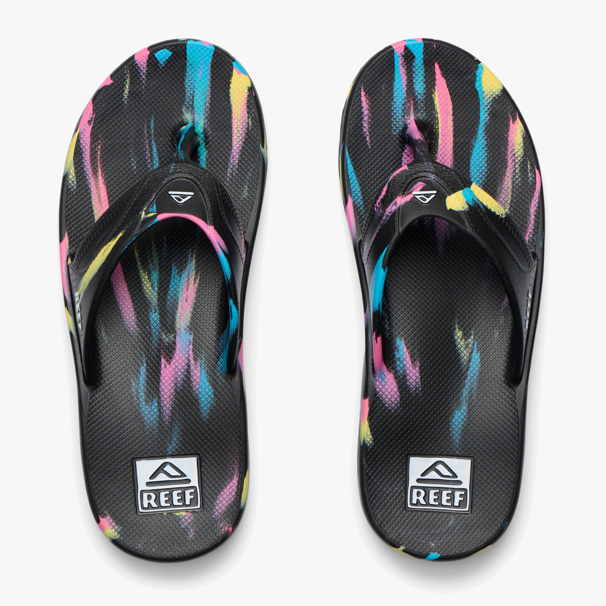 Reef FANNING H20 Mens Toe-Post Sandals Candy Marble