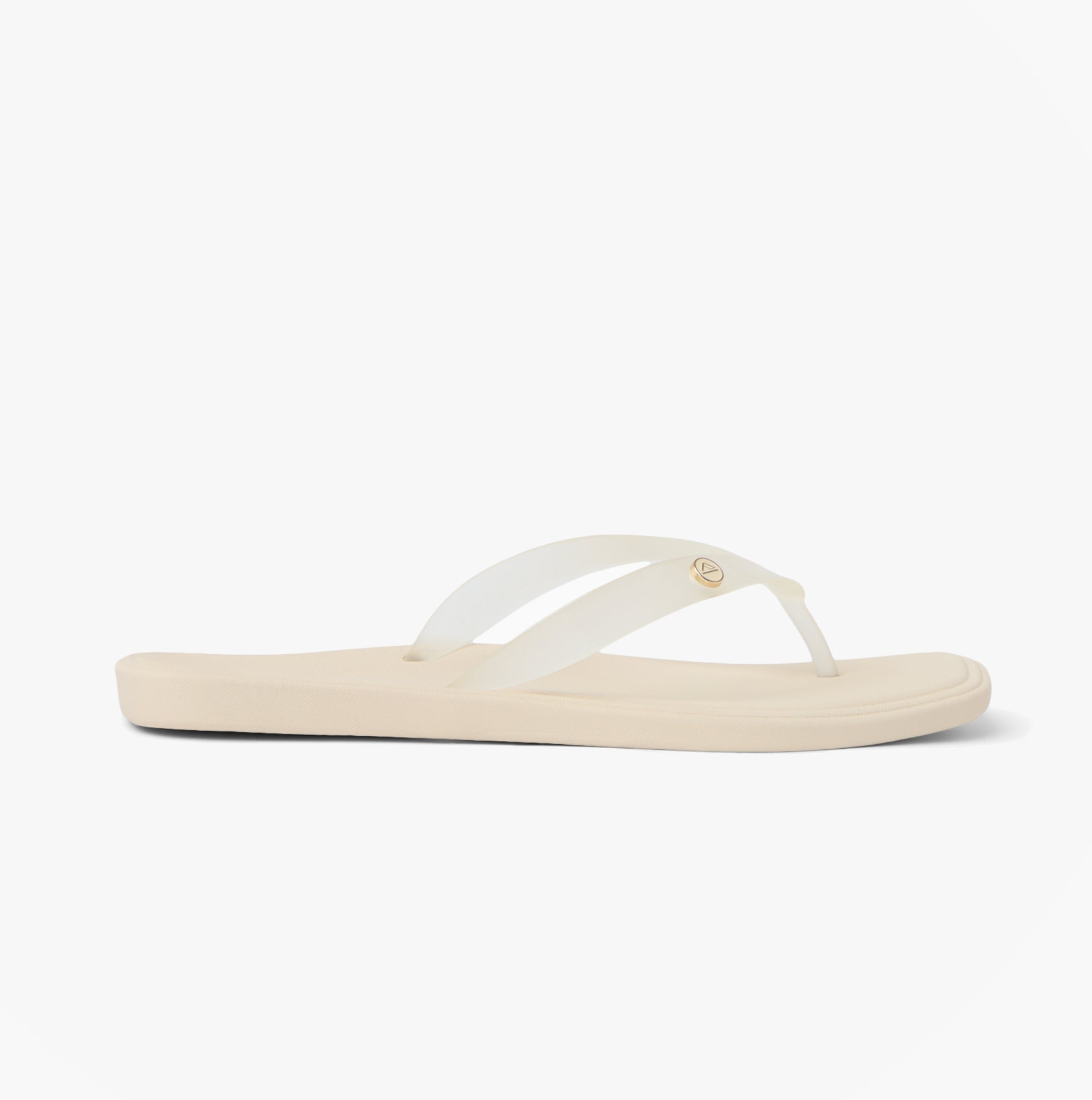 Reef SOLAYE Womens Toe-Post Sandals Clear