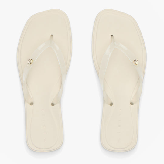 Reef SOLAYE Womens Toe-Post Sandals Clear