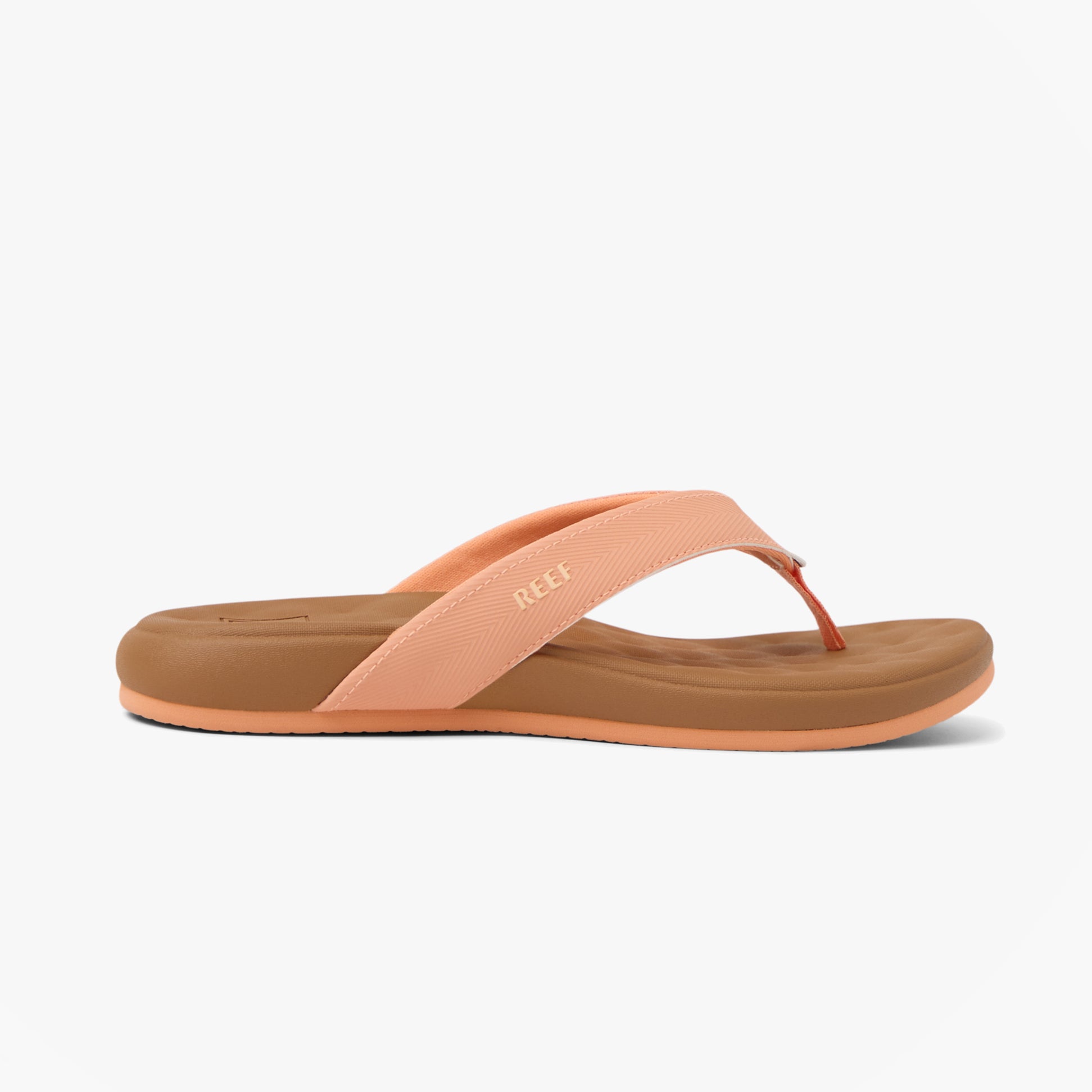 Reef CUSHION MELODY Womens Toe-Post Sandals Canyon Sunset/Lion