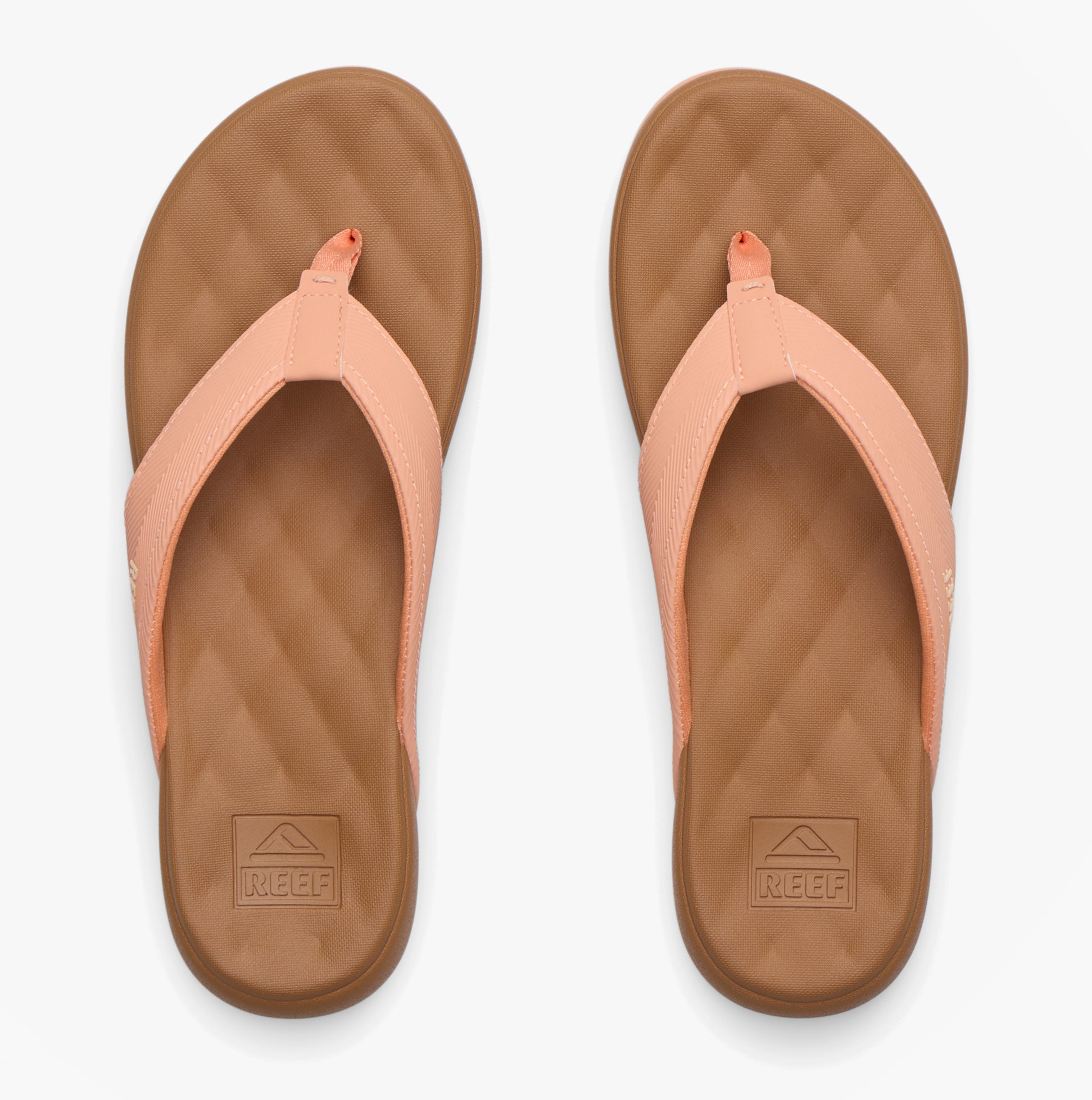 Reef CUSHION MELODY Womens Toe-Post Sandals Canyon Sunset/Lion
