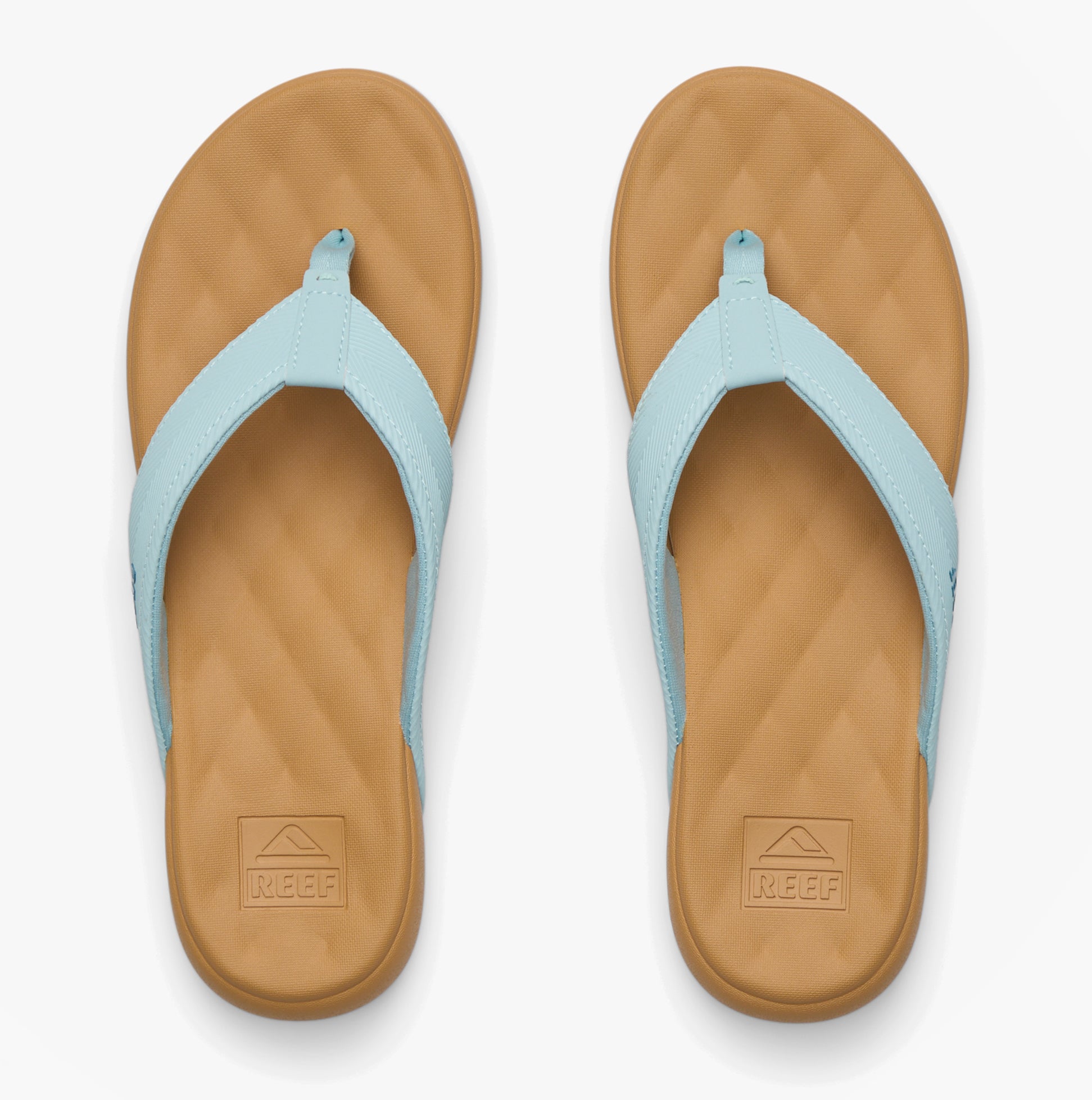 Reef CUSHION MELODY Womens Toe-Post Sandals Blue Haze/Doe