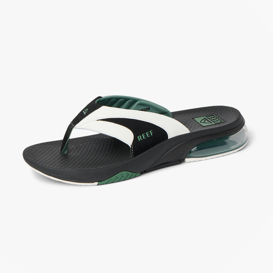 Reef FANNING Mens Flip-flops White/Black/Green