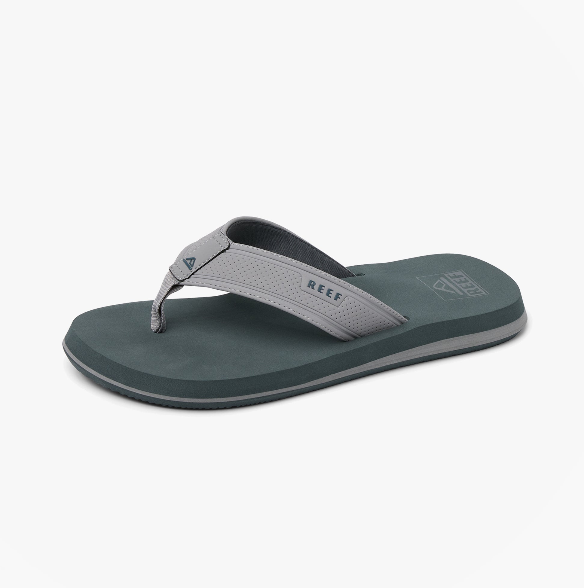 Reef THE LAYBACK Mens Toe-Post Sandals Grey