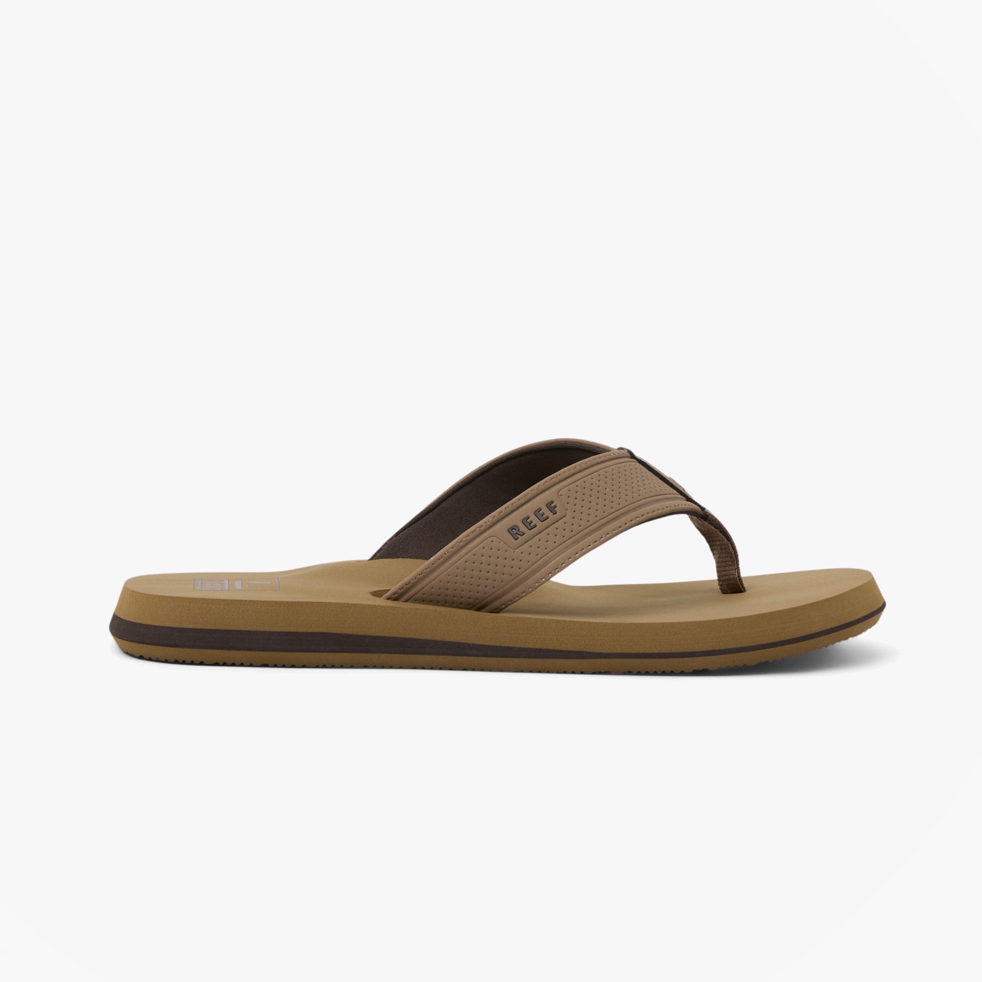 Reef THE LAYBACK Mens Toe-Post Sandals Tan