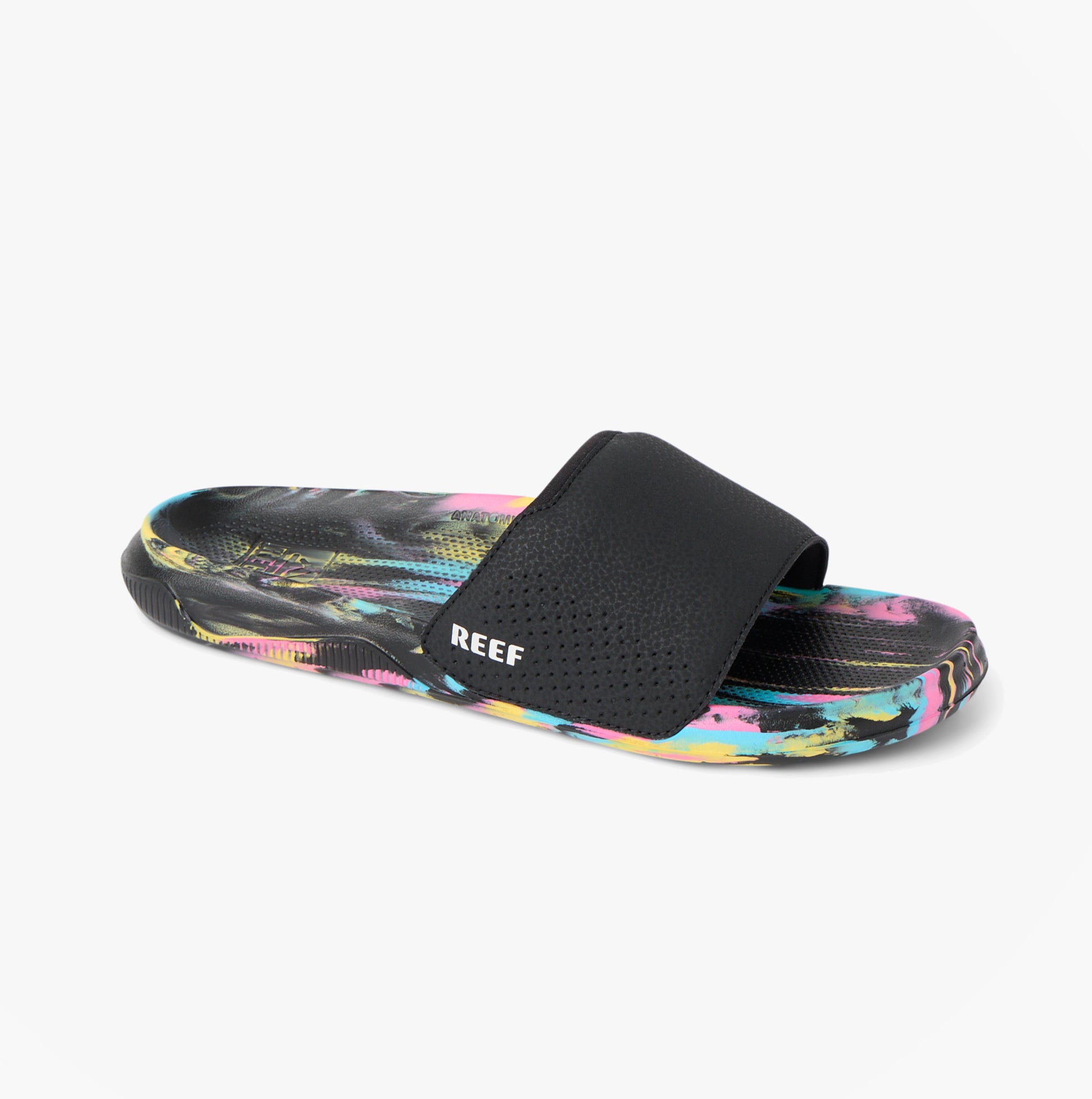 Reef TAILSLIDE Mens Sliders Candy Marble