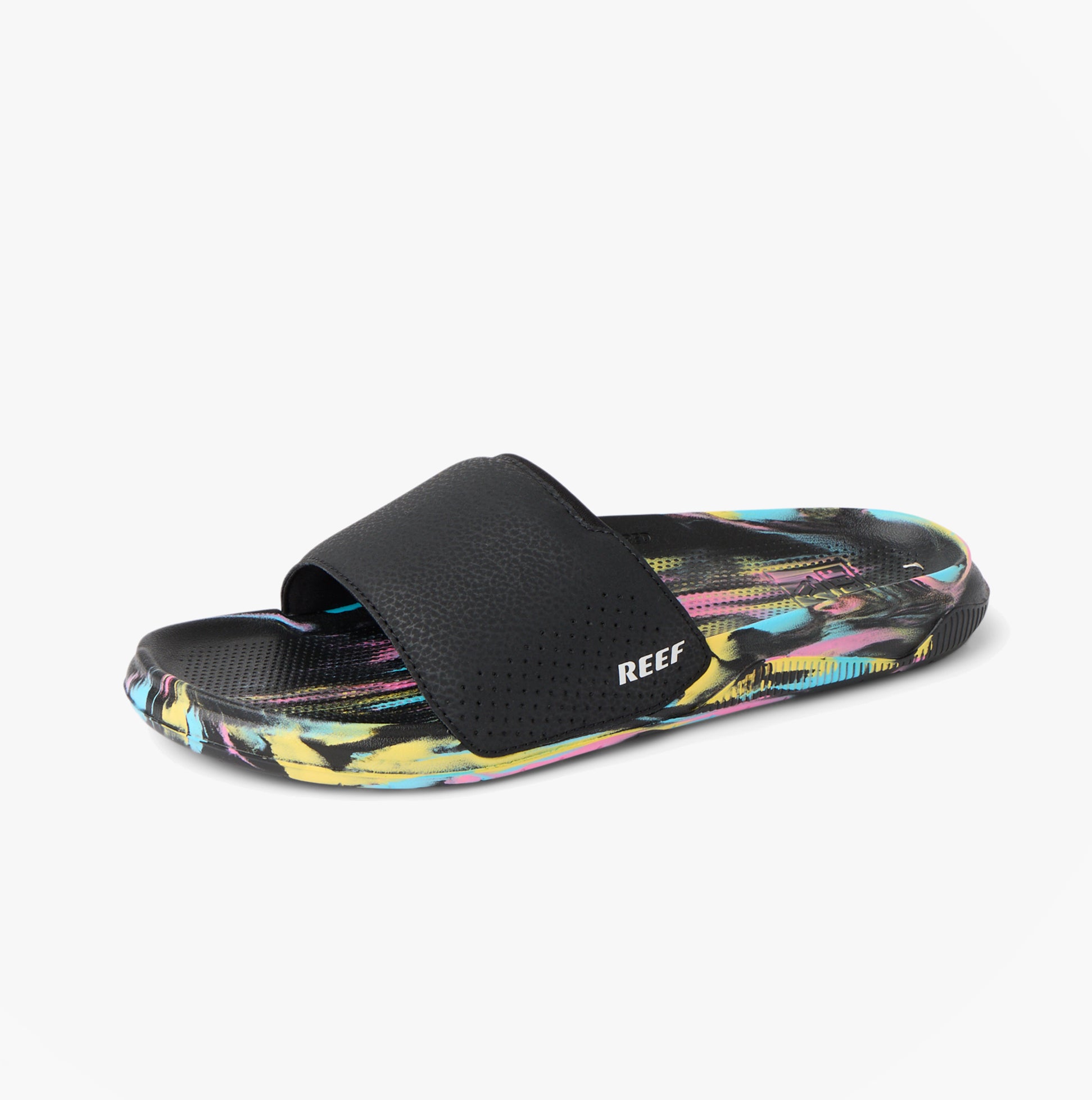 Reef TAILSLIDE Mens Sliders Candy Marble
