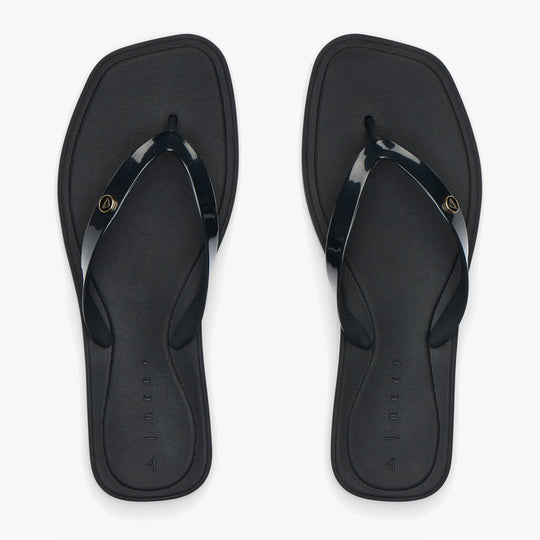 Reef SOLAYE Womens Toe-Post Sandals Black