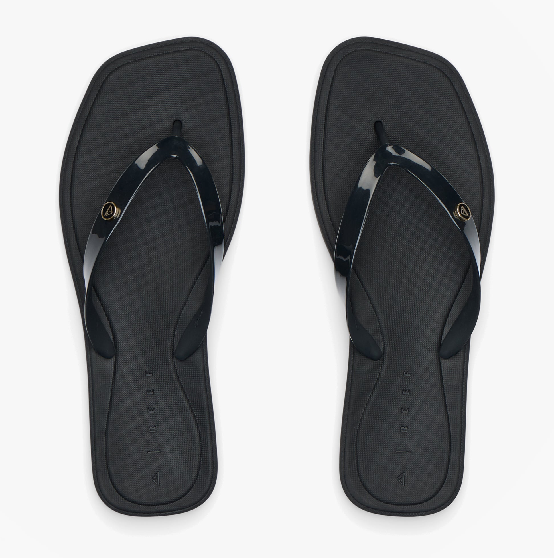 Reef SOLAYE Womens Toe-Post Sandals Black