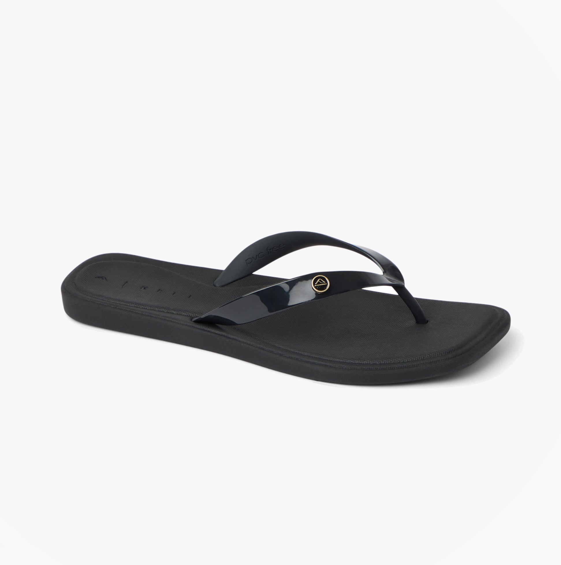 Reef SOLAYE Womens Toe-Post Sandals Black
