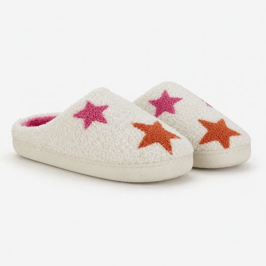 Jo & Joe STELLA Womens Mule Slippers Cream