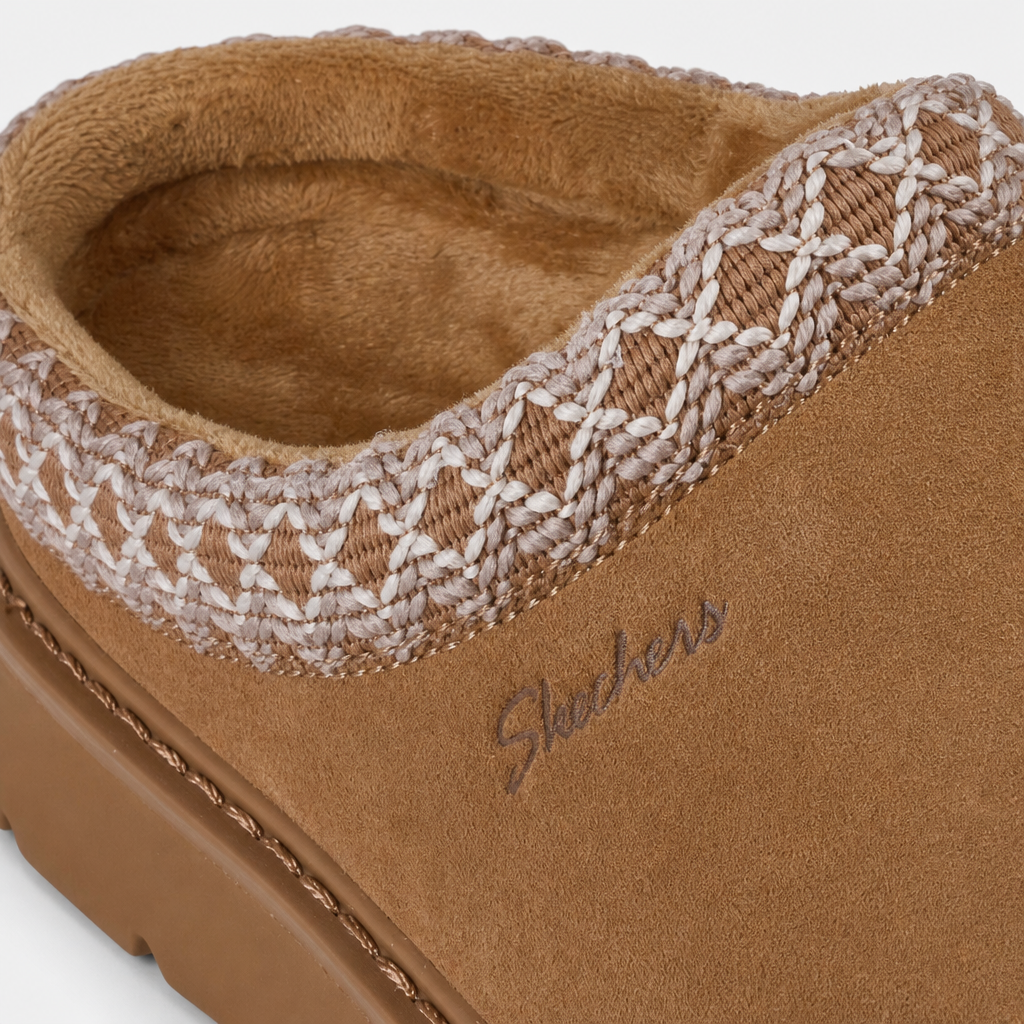 Skechers KEEPSAKES COZY - COZY CASCADE Womens Mules Chestnut