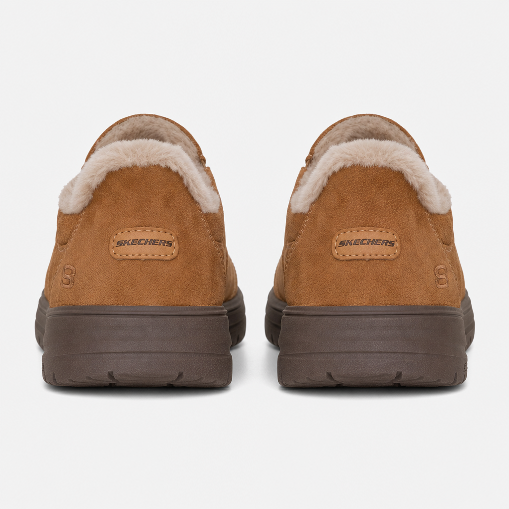 Skechers MURETTE - SCOFIELD Mens Full Slippers Chestnut