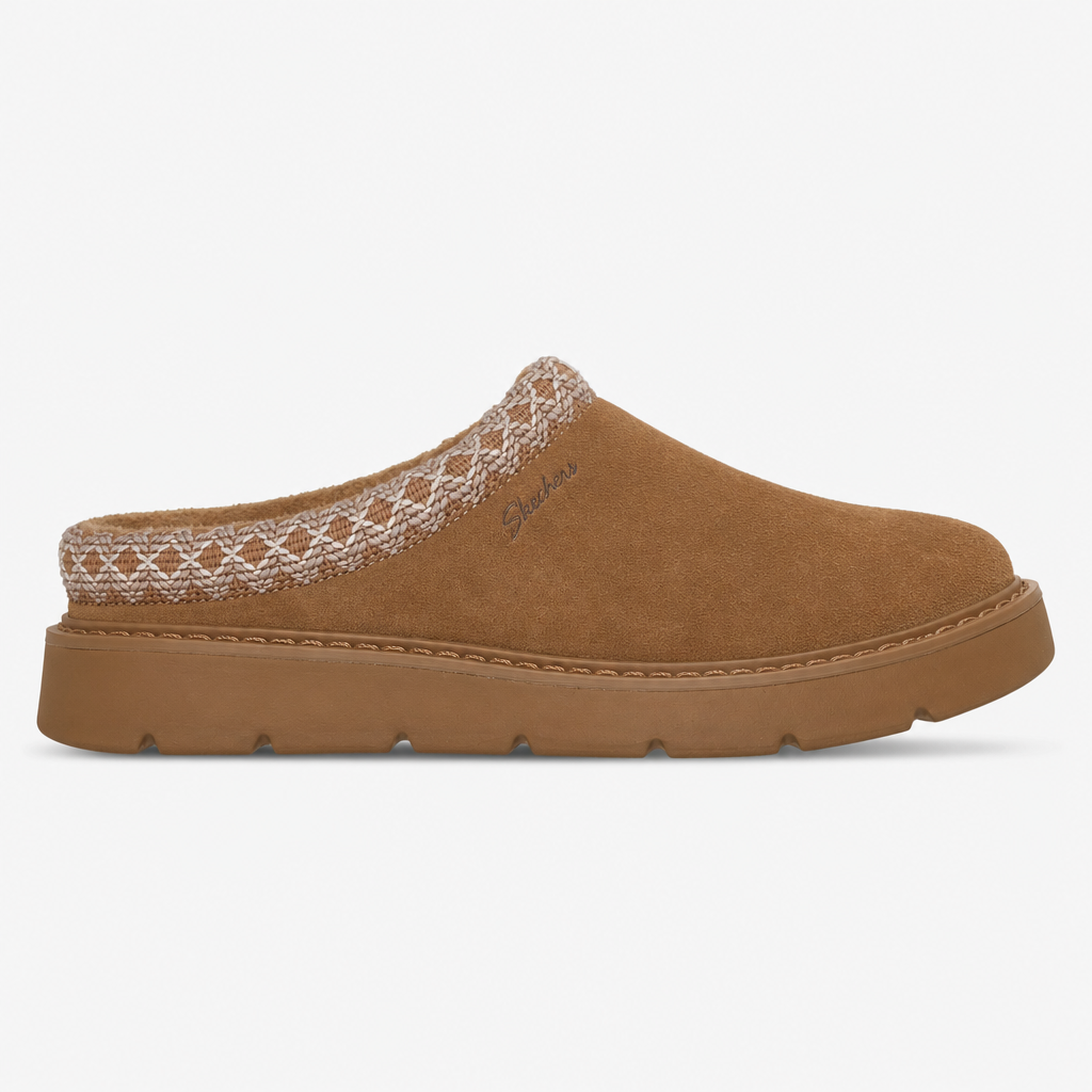 Skechers KEEPSAKES COZY - COZY CASCADE Womens Mules Chestnut