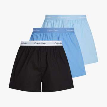 Calvin Klein ICON Cotton Stretch Slim 3 Pack Mens Boxers Multi
