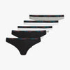 Calvin Klein ICON LOGO 5 Pack Womens Bikini Briefs Multicoloured