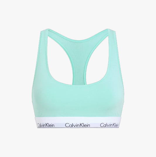 Calvin Klein ICON COTTON MODAL Womens Bralette Beau Blue