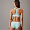 Calvin Klein ICON COTTON MODAL Womens Bralette Beau Blue