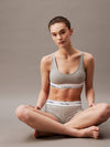 Calvin Klein MODERN COTTON High Waisted Boxers Womens Grey Heather