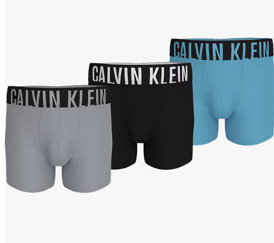 Calvin Klein BOXER BRIEF 3 Pack Mens Multicoloured