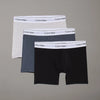Calvin Klein MODERN COTTON STRETCH Mens 3 Pack Boxer Briefs Multicoloured