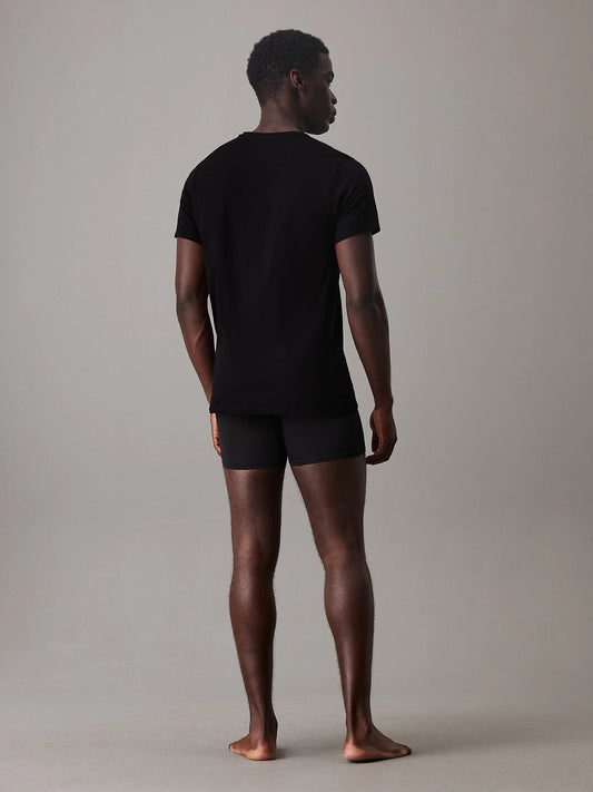 Calvin Klein S/S CREW NECK 3 Pack Mens Black