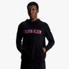 Calvin Klein INTENSE POWER Mens Lounge Hoodie Black/Fuchsia Rose