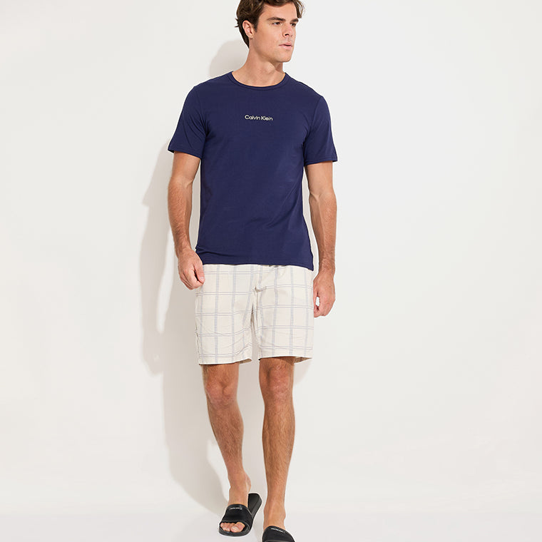 Calvin Klein COTTON STRETCH Mens Short Pyjama Set